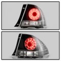 Acanii For 2001 2002 2003 2004 2005 Lexus Is300 Black Led Tail Lights Brake Lamps Replacement Driver Passenger Side