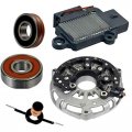 Maniacem Alternator Rebuild Kit For 1997-2004 Ford Explorer Sohc 4 0l Regulator Brushes Bearings Diodes Slipring 7787rk 