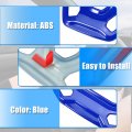 X Autohaux 1 Set Blue Roof Reading Light Cover Trim Bezel For Jeep Wrangler Jl Jlu 2018 2019 2020 2021 2022 Sport Sahara