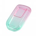1 Pcs Key Fob Remote Control Cover Case Full Protection Tpu Shell For Honda Accord Cyan And Rose Red Gradient 