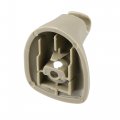 X Autohaux 2pcs Beige Car Plastic Sun Visor Hook Clip Bracket Retainer For Dodge Avenger 2008-2014 Chrysler Sebring 2007-2010