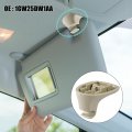 X Autohaux 2pcs Beige Car Plastic Sun Visor Hook Clip Bracket Retainer For Dodge Avenger 2008-2014 Chrysler Sebring 2007-2010