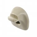 X Autohaux 2pcs Beige Car Plastic Sun Visor Hook Clip Bracket Retainer For Dodge Avenger 2008-2014 Chrysler Sebring 2007-2010