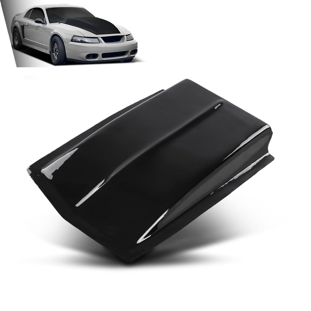 Cowl Induction Hood Scoop 38 L X 4 A H 27 W- Black Abs