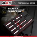 Abn Spark Plug Socket Kit 5 Piece 360-degree Magnetic Swivel 3 8 Drive 6-point And 12-point Ignition Starter Remover Tools