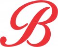 Stickertalk Cursive B Monogram Vinyl Sticker 3 75 Inches By 