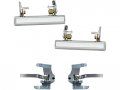 Exterior And Interior Door Handle Set 4 Piece Chrome For 1978-1987 Chevy El Camino 