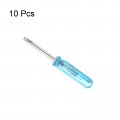 Uxcell Mini Slotted Screwdriver 2 0mm Flat Head 45mm Length For Small Appliances Repair 10 Pcs