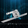 Universal Bevel Protractor Angle Finder Measuring Ruler Tools Range Of 0-360a