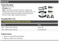 Ball Joint Kit 8 Piece Compatible With 1996-2006 Chrysler Sebring
