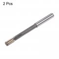 Harfington 2pcs Chucking Reamers 8 1mm H7 C1 K30 Carbide Tip Precision Straight Flutes Round Shank Lathe Machine Milling
