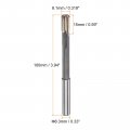 Harfington 2pcs Chucking Reamers 8 1mm H7 C1 K30 Carbide Tip Precision Straight Flutes Round Shank Lathe Machine Milling