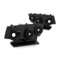 Chevy Impala 2014-2020 Bumper Brackets Front Driver And Passenger Side Pair Plastic Cover Bracket Replacement For Gm1033109 