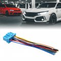 Uxcell Dc 12v Car Male Dvd Radio Wire Harness Adapter Cable Connector For Honda