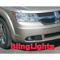 Xenon Halogen Fog Lamps Lights Kit For 2009 2010 Dodge Journey