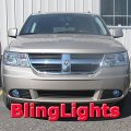Xenon Halogen Fog Lamps Lights Kit For 2009 2010 Dodge Journey