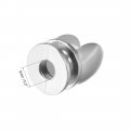 Uxcell Glass Shelf Support Zinc Alloy Clip Holder For 5-8mm Thickness 4pcs