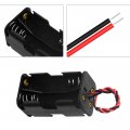 Wmycongcong 6 Pcs 4 X 1 5v Aa Battery Holder Case Box With Black Red Wire Leads 
