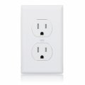 Maxxima Tamper Resistant Duplex Receptacle Standard Electrical Wall Outlet 15a White Plates Included Pack Of 10 
