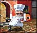 Italian Chef With Wine Double Toggle Switchplate Switch Plate Cover 
