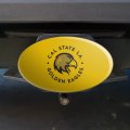 California State University Los Angeles Golden Eagles Logo Oval Tow Hitch Cover Trailer Plug Insert 2