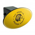 California State University Los Angeles Golden Eagles Logo Oval Tow Hitch Cover Trailer Plug Insert 2