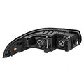 Brock Replacement Driver Headlight With Fluted High Beam For 2000-2005 Lesabre 19245379 