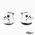 Httmt- Mt502-003-rls-cd1- Detachable Sissy Bar Luggage Rack Latch Clip Kit Mount For H-d Touring Chrome