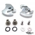 Httmt- Mt502-003-rls-cd1- Detachable Sissy Bar Luggage Rack Latch Clip Kit Mount For H-d Touring Chrome