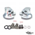 Httmt- Mt502-003-rls-cd1- Detachable Sissy Bar Luggage Rack Latch Clip Kit Mount For H-d Touring Chrome