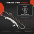 A-premium Engine Timing Chain Kit W Tensioner Guide Fits Sohc 4cyl 1 6l Compatible With Mini Cooper R50 R53 Series 2002-2008