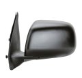 Fits 05-11 Tacoma Left Driver Mirror Assembly Manual Hand Adjust Textured Black
