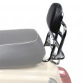 Prima Rear Rack Backrest Chrome Buddy Kick 