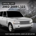 Front Bumper Center Lower Air Deflector Spoiler For Land Rover Range L322 2002-2009 Dxj500040