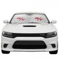 Ipick Image For Dodge R T Logo On Chrome 12 X4 Half-size Stainless Steel License Plate