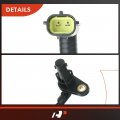 A-premium Abs Wheel Speed Sensor Compatible With Hyundai Models Genesis 2014-2016 Rear Driver And Passenger Side 2-pc Set