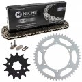 Niche Drive Sprocket Chain Combo For 1997-1998 Kawasaki Kx250 Front 13 Rear 49 Tooth 520nz Standard 114 Links