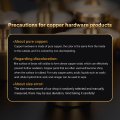 Wuta Solid Brass Trigger Snap Hooks Lobster Clasps Swivel For Straps Bags Belting Leathercraft Heavy Duty Clips