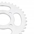 Tissting 37 Tooth Rear Sprocket 420 Chains 4 Holes Silver Steel Chain For 50cc-125cc Go Kart Atv Trike Motorcycle Dirt Pit Bike