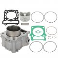 Cylinder Top End Rebuild Kit For Bennche Bighorn 500 2010 2015 Gray Wolf Coleman Outfitter Qlink Rodeo 84 5mm 471cc 12100 F18