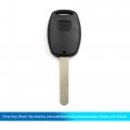 Uxcell Car Replacement Remote Key Fob Shell Case Oucg8d-380h-a For Honda Accord 2003-2007 4 Button Black