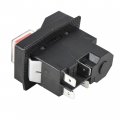 Hqrp 2-pack On-off Magnetic Switch Compatible With Kedu Kjd17 Electric Power Tool Dust Collector Saw Grinder 4-pin 120v Ul