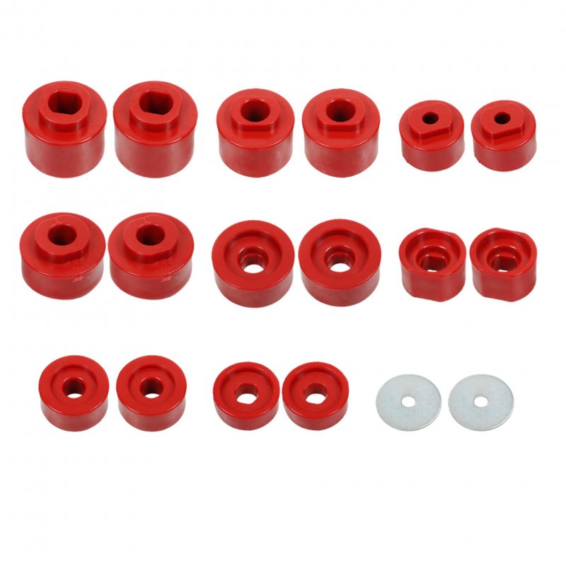 18 Pcs 6-116 Body Mount Bushings Kit Replacement For Explorer Sport Trac 2001-2005