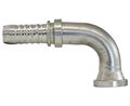 Gates 20gs-20fl90m Globalspiral Couplings Code 61 O-ring Flange Zinc Plated Carbon Steel 6 50 90a Bent Tube 1 4 Id 
