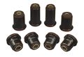Prothane 7-223-bl Black Front Control Arm Bushing Kit With Shells 