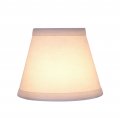 Aspen Creative 32059-6a Small Hardback Empire Shape Chandelier Clip-on Lamp Shade Set 6 Pack Transitional Design In Off White
