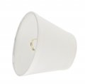 Aspen Creative 32059-6a Small Hardback Empire Shape Chandelier Clip-on Lamp Shade Set 6 Pack Transitional Design In Off White