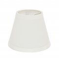 Aspen Creative 32059-6a Small Hardback Empire Shape Chandelier Clip-on Lamp Shade Set 6 Pack Transitional Design In Off White