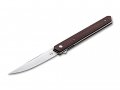 Ba Ker Plus Kwaiken Air Minimalist And Ultra Light Weight Edc Pocket Knife G10 Titanium Cocobolo Handles Designed By Lucas 