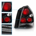Amerilite 3 Door Taillights Black For Honda Civic Passenger And Driver Side